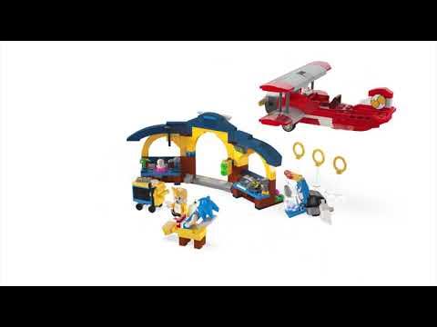 Lego Sonic THE Hedgehog Oficina do Tails e Aviao Tornado 76991