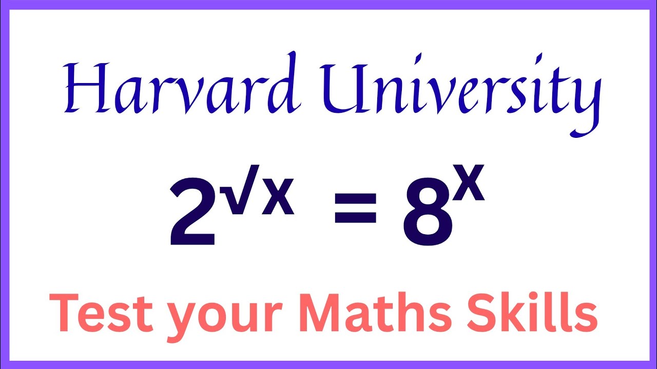 Задача с олимпиады по математике Гарвардского университета | Решить её сможет только 1%‼️