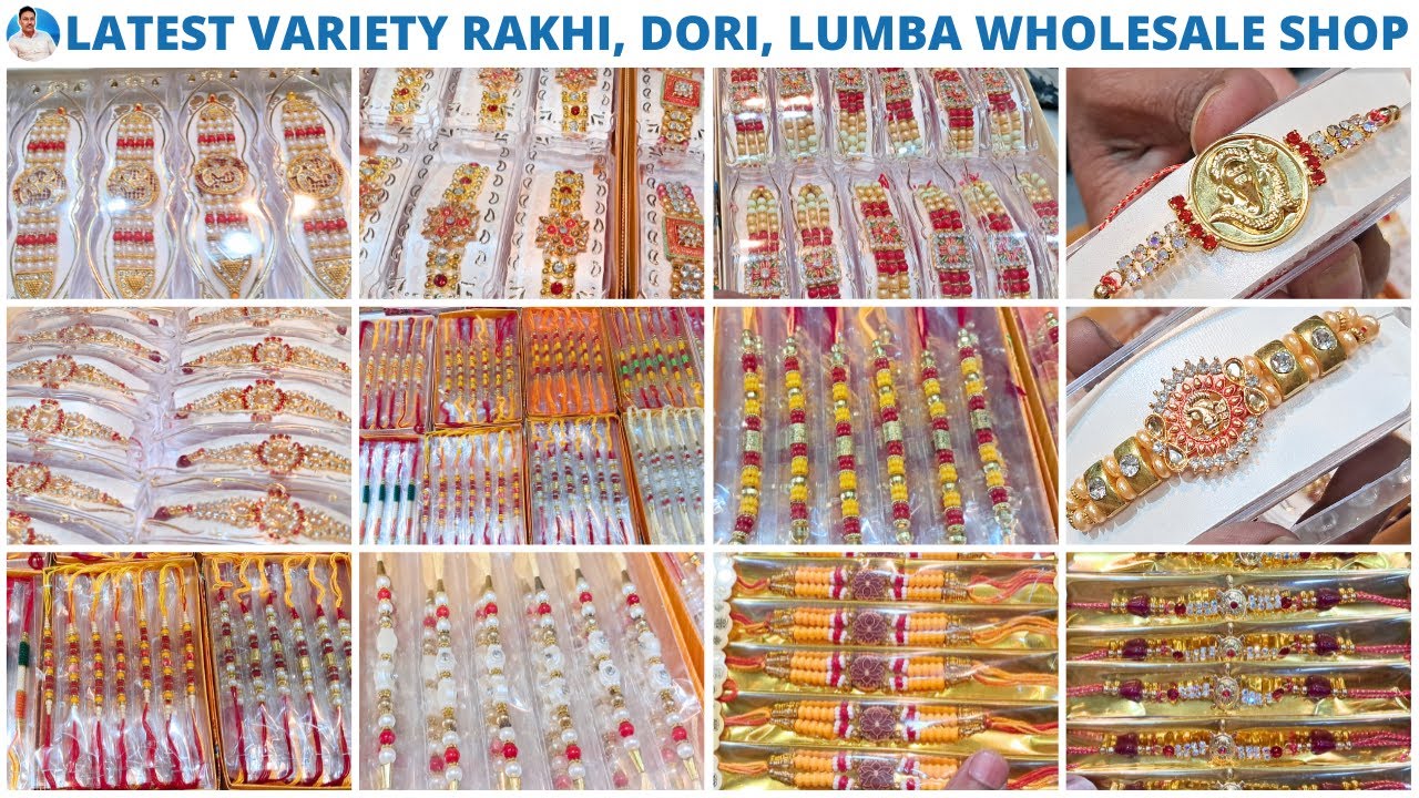 Cheapest & Latest Rakhi Wholesaler in Kolkata | Designer Rakhi, Bhaiya Bhabhi Huge Collection