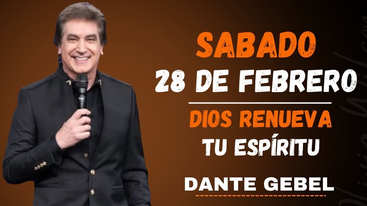 EMPIEZA EL SÁBADO CON FE | Cuando las Dificultades Te Agotan, Dios Renueva Tu Espíritu | Dante Gebel