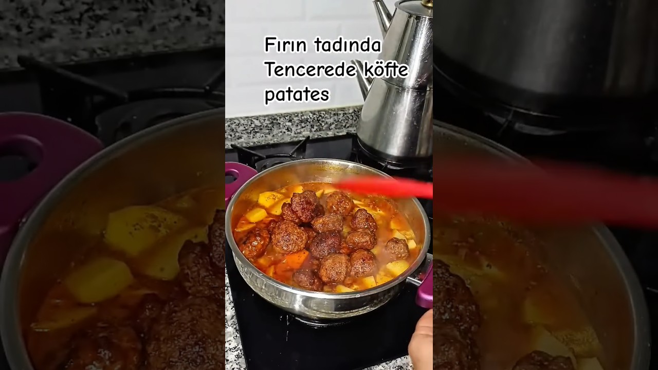 fırın tadında köfte patates tarifi #tarif #nefis #pratiktarifler #delicious #recipe #yemektarifleri