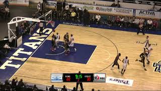 2017-2018 Derek Hall mid season NBLCanada highlights