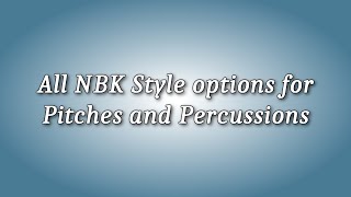 Which NBK Style is a better option to use for Sparta remix?