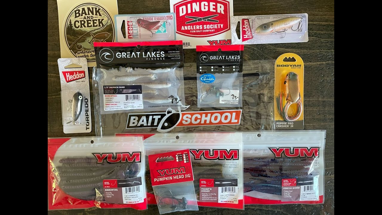 Bank and Creek Kit July August #bass #fishing #outdoors #nature #unboxing #rebels #lurenet  #fish