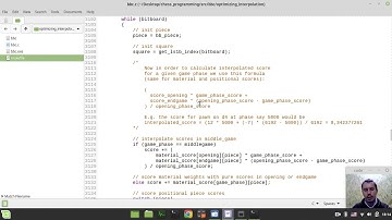 Improving BBC chess engine: optimizing interpolation
