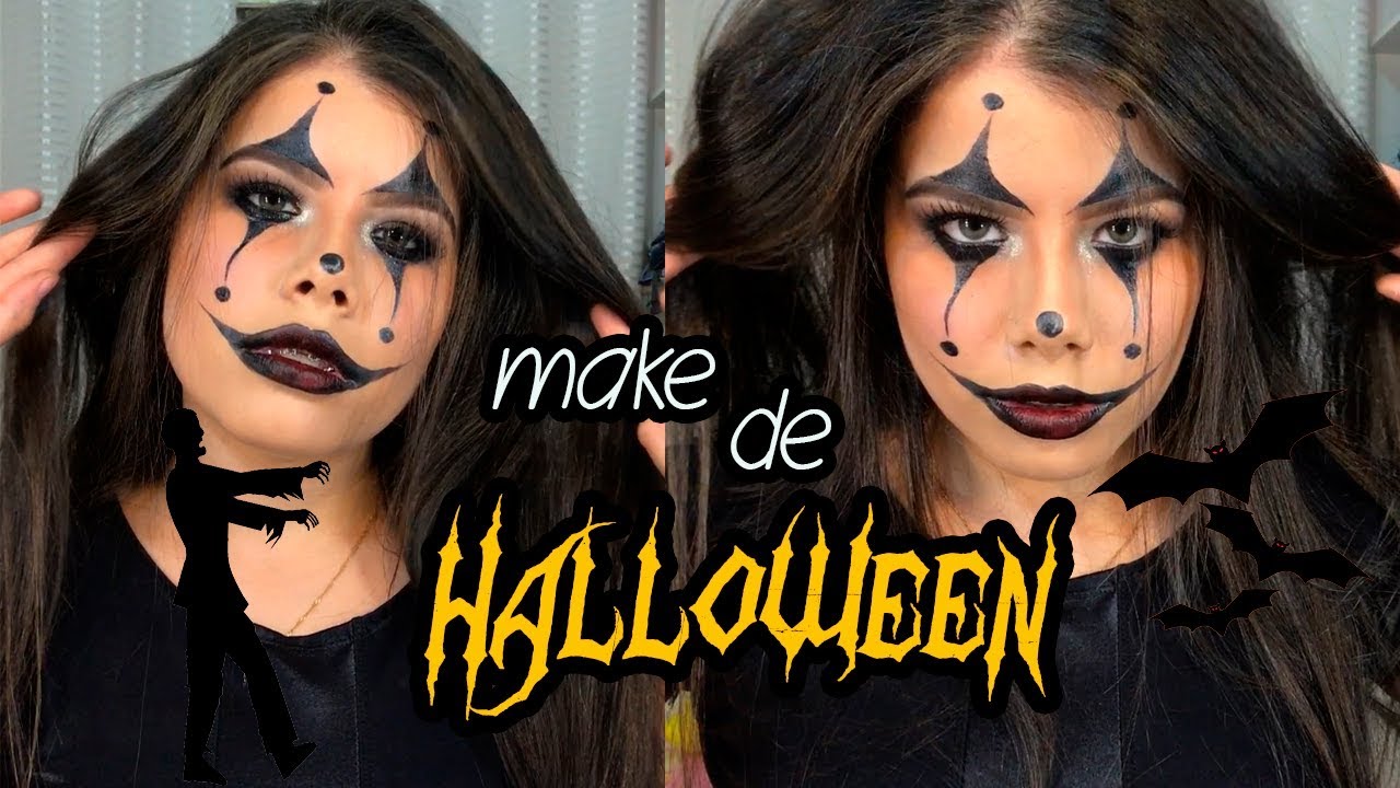 MAKE PARA O HALLOWEEN (MUITO FACIL) !!!
