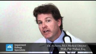John Alchemy, MD, Medical Director for Impairment Ratings Specialists