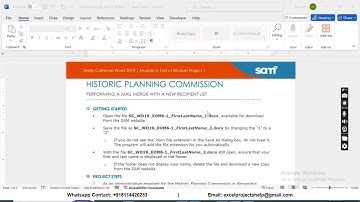 Shelly Cashman Word 2019 | Module 6: End of Module Project 1 Historic Planning Commission