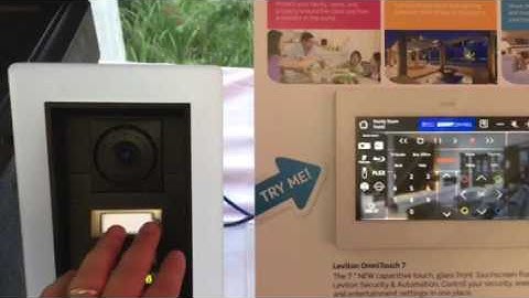 Leviton Omni Touch 7 Custom MODE Intercom