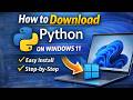 How to Install Python on Windows 11