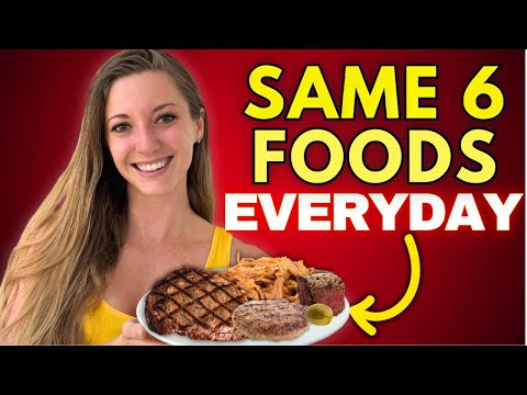 I Eat These 6 Foods Everyday *My Complete Animal Based Diet*