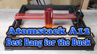 Atomstack A12 best 10 watt laser for the money.