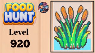Food hunt pixel puzzle level 920 solution and walkthrough for gameplay 