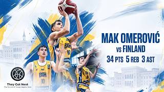 Mak Omerović | 34 PTS vs Finland | Bosnia and Herzegovina (FIBA U16 EuroBasket 2026, Division B) Mak Omerović | 34 PTS vs Finland | Bosnia and Herzegovina (FIBA U16 EuroBasket 2026, Division B)