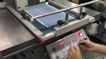 Clam Shell Screen Printing Machine with UV Curing Machine