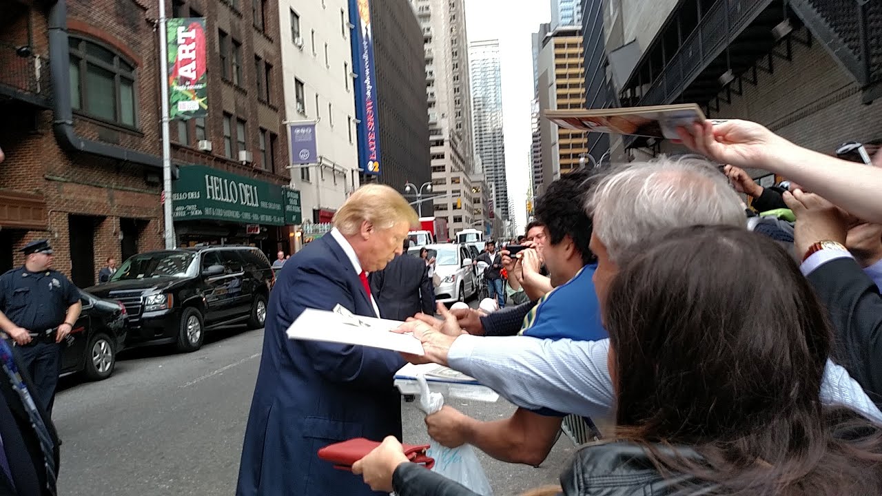Donald Trump at the Late Show with Stephen Colbert - YouTube