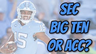 Is North Carolina SEC or Big Ten Bound? They Can't Decide