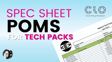 Creating POMs with CLO3D: A Step-By-Step Guide