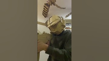 master chief helmet out of Cardboard
