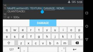 TutorialModPE #1 ITEMS