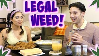 Legal Weed Marijuana Party | Pillow Talk TV | Jill and Jack comedy web series