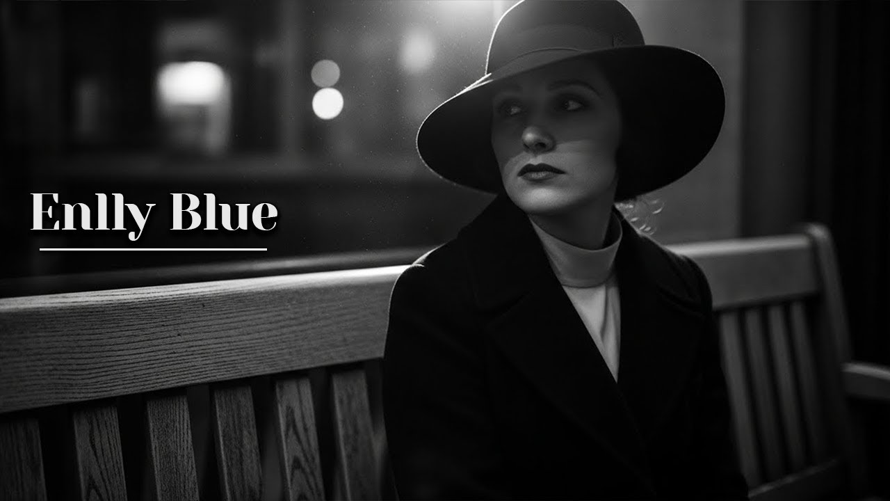 Enlly Blue - Midnight Streets | 1950s Soul Blues (Lonely Road Blues, Sax & Heartfelt Vocals)
