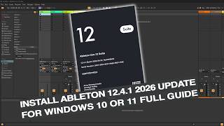 Install Ableton Live 12 Suite for Windows 10 or 11 (Full Guide)