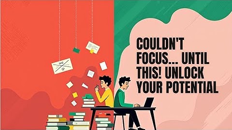 "I Couldn’t Focus for 5 Minutes... Until I Tried This" ✅