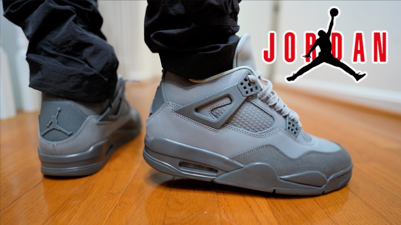 JORDAN 4 WET CEMENT PARIS REVIEW & ON FEET | WILL THESE SELLOUT OR