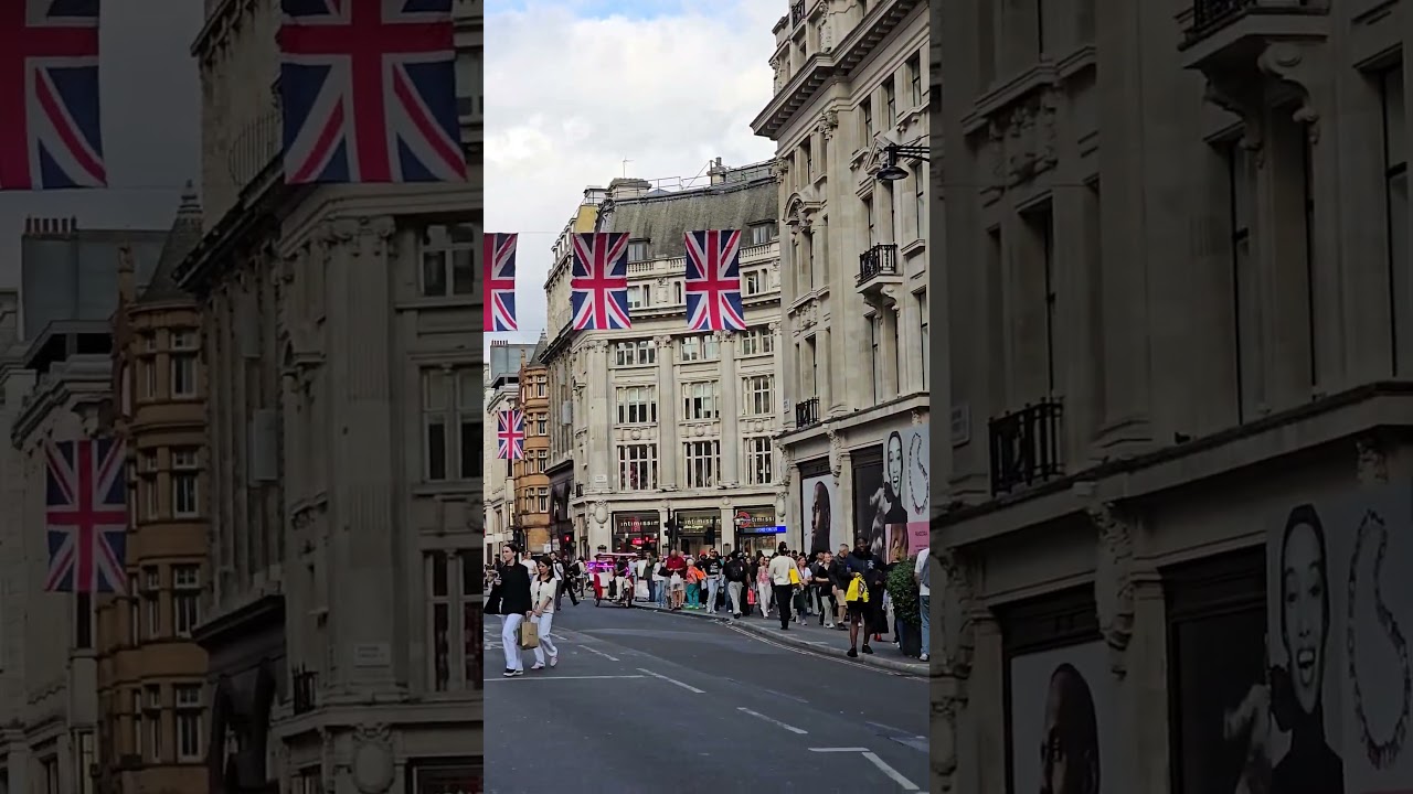London Oxford Street, designers shops 