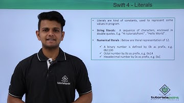 Swift 4 – Literals