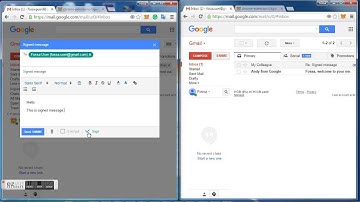 Fossa Guard. Signed message.