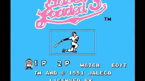Bases Loaded 3 (NES) Music - Title Theme