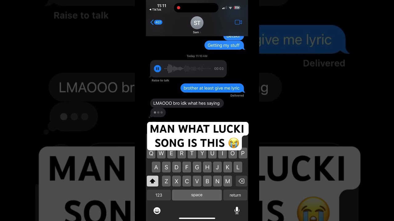 Watch Please help out bro 😭 IDK what Lucki song that is #lucki #rap #veeze #tune #shorts #luckitypebeat on YouTube Watch Please help out bro 😭 IDK what Lucki song that is #lucki #rap #veeze #tune #shorts #luckitypebeat on YouTube