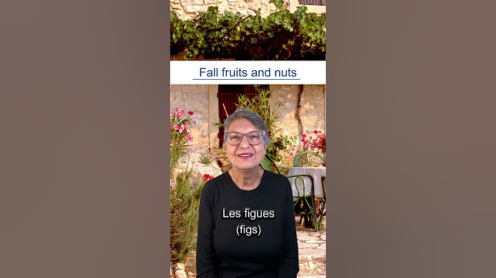 Fall fruits and nuts in France! 🍎 🍐 🌰 🇫🇷