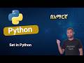 Python Set Tutorial for Beginners (Amharic)