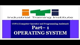 COPA(Computer Operator Programming Assistant)- ITI-NCVT Operating  System(ऑपरेटिंग सिस्टम) Part-1 screenshot 4