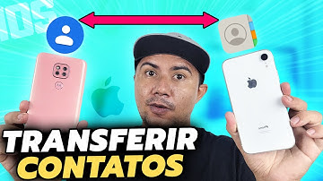 Como TRANSFERIR CONTATOS do IPHONE para o ANDROID? (Resolvido)