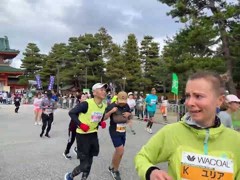 [4K🇯🇵] 京都マラソン2024 -Kyoto Maraton 2024-Finish 岡崎公園 Okazaki park