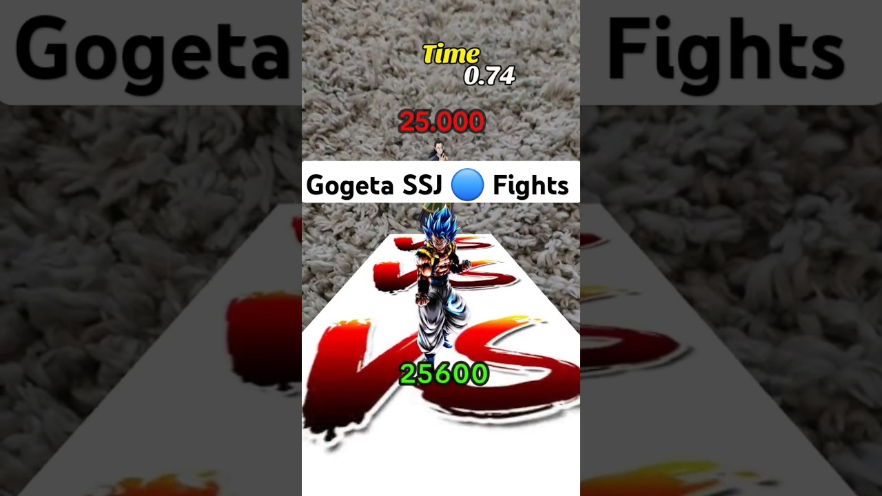 Gogeta SSJ Blue Fights ⁉️ 
