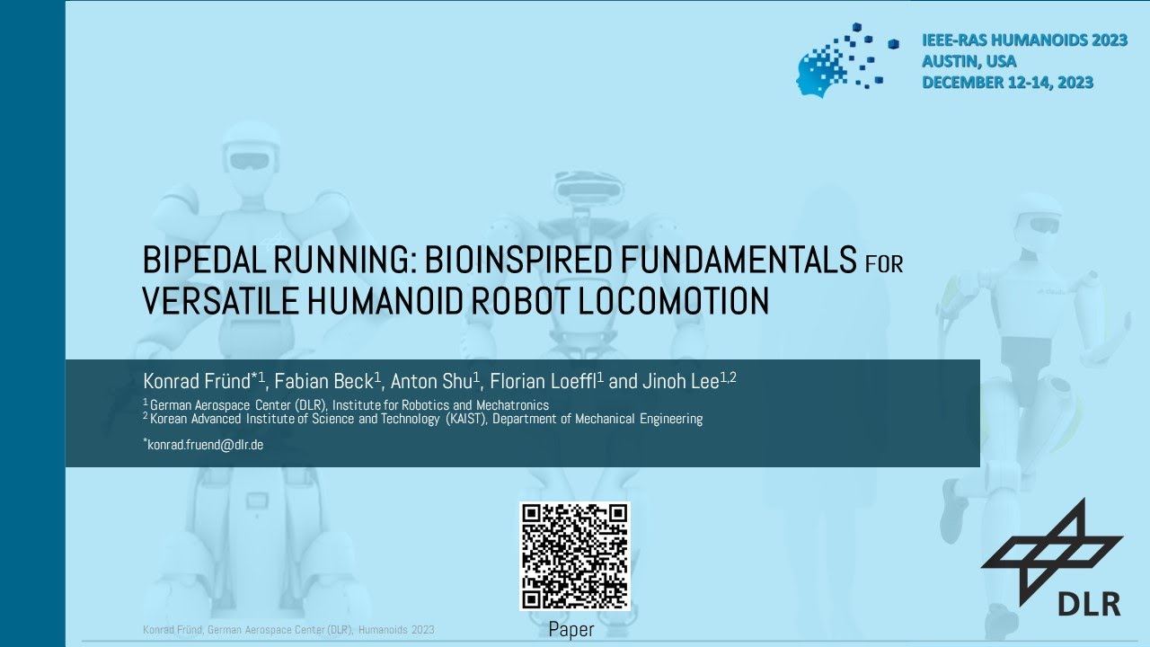 Bipedal Running: Bioinspired Fundamentals for Versatile Humanoid Robot Locomotion