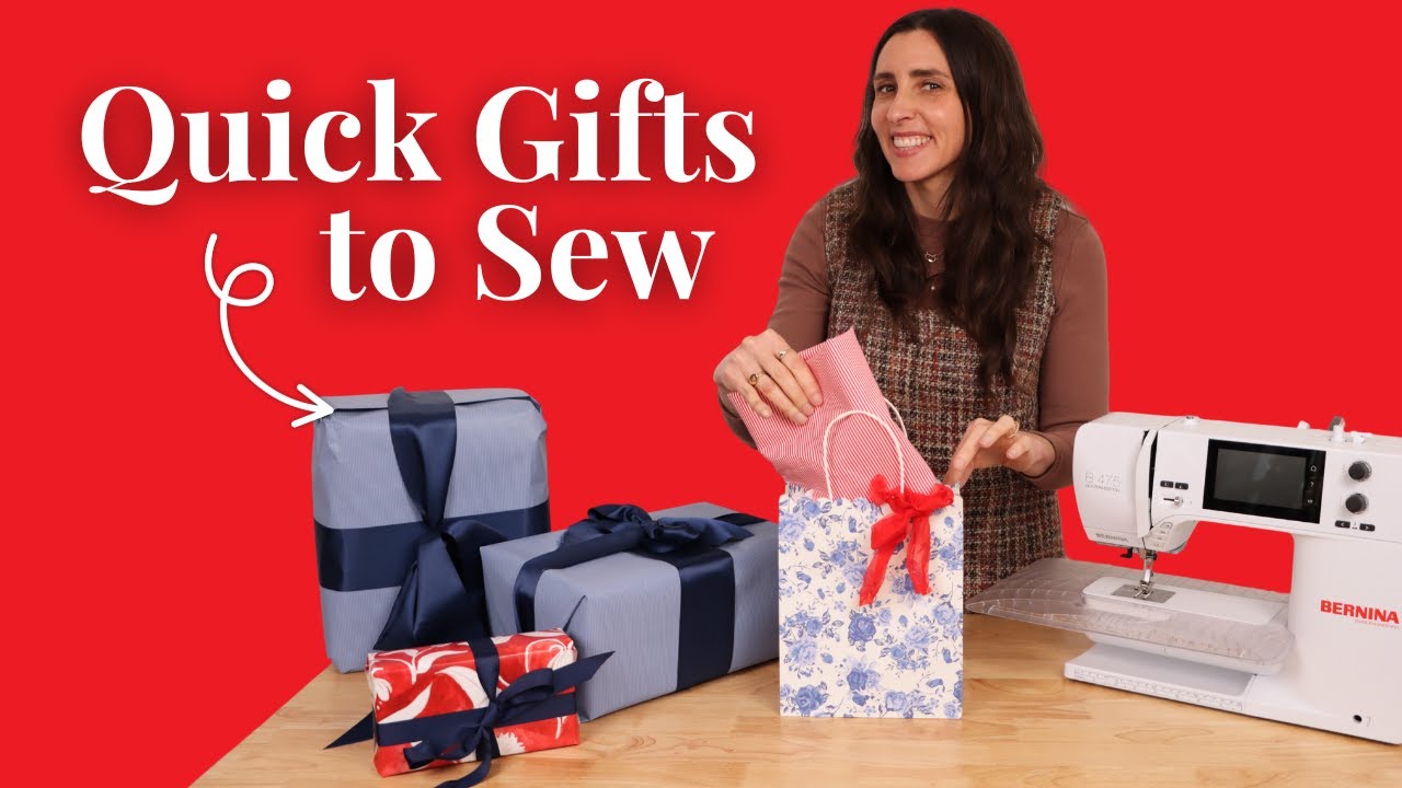 10 простых подарков, которые вы можете сшить на этих выходных (+ БЕСПЛАТНАЯ выкройка!)