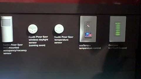 Lutron new thermostat.AVI