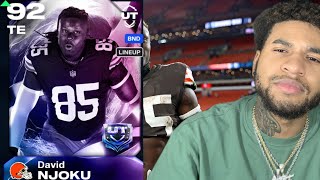 92 OVR David Njoku + 50/50 Eagles Theme Team | Madden 26 Ultimate Team |