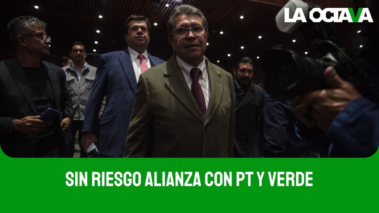 DESACUERDO en REFORMA ELECTORAL NO PONE en RIESGO ALIANZA con PT y VERDE: MONREAL