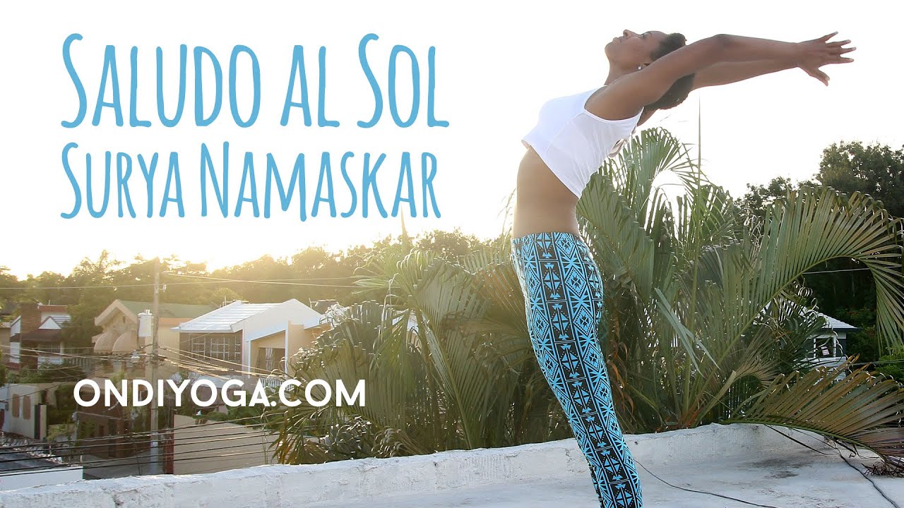yoga sport bh Saludo al Sol - Surya Namaskar - ONDIYOGA