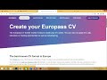Euro pass   CV