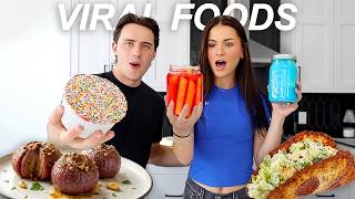 WE TRIED VIRAL TIKTOK FOODS!