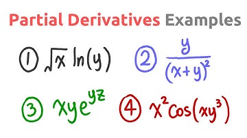 Partial Derivatives of Functions with Two and Three Variables