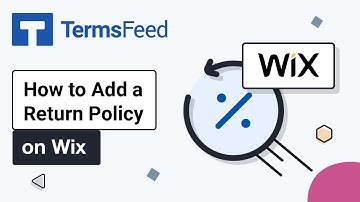 How to Add a Return and Refund Policy on Wix